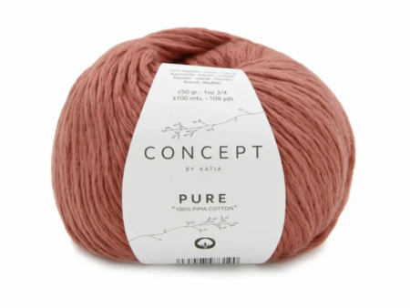 Bol wol van het merk Katia Pure, kleurnummer 73