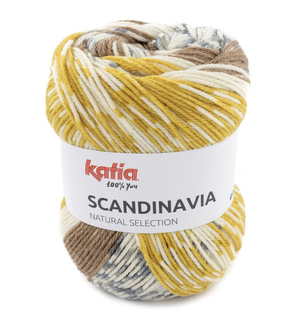 Bol wol van het merk Katia Scandinavia, kleurnummer 303